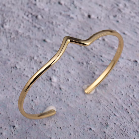 925 Sterling Silver Trendy 2023 donne gioielleria raffinata 18 carati placcato oro reale all'ingrosso della fabbrica nuovo arrivo braccialetto unico